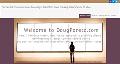 Desktop Screenshot of dougporetz.com